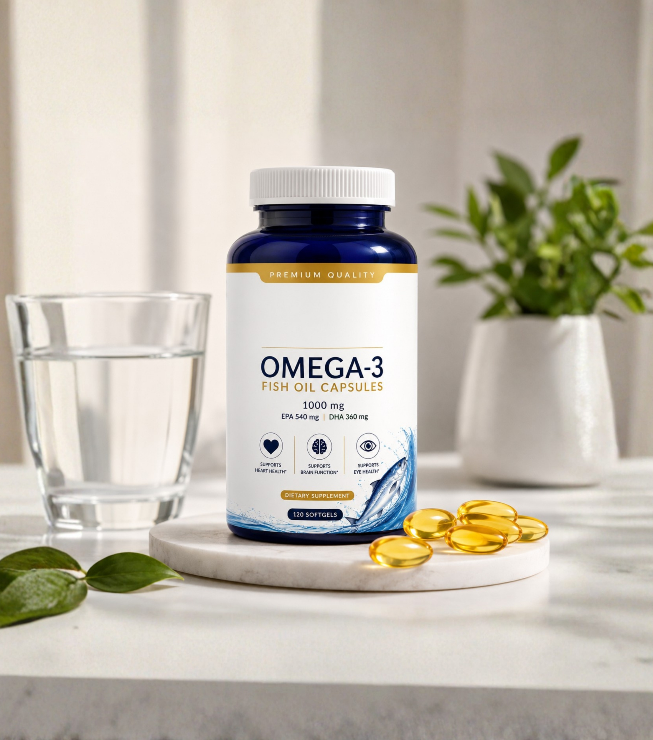 Omega-3 Fish Oil Capsules