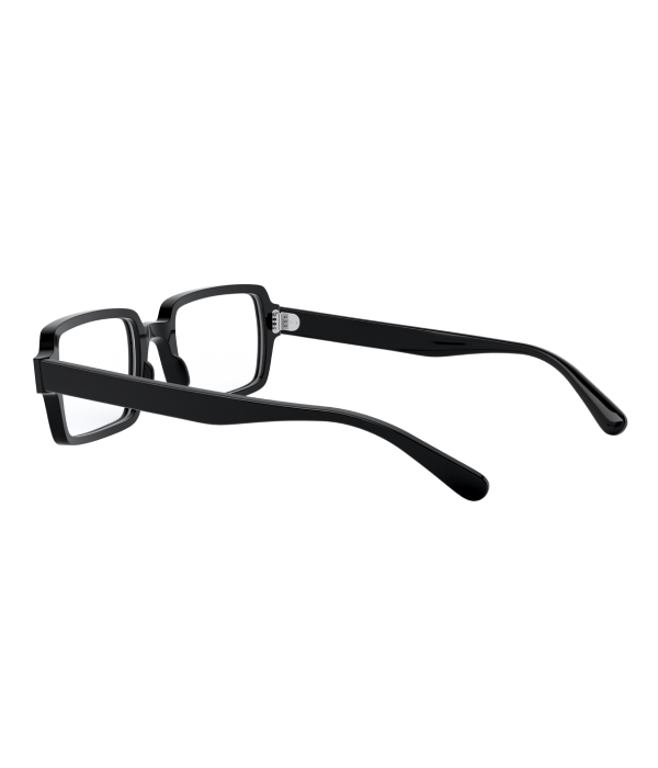 Black Rectangular Eyeglasses