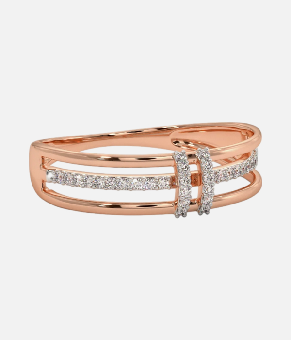 Rose Gold Diamond Ring