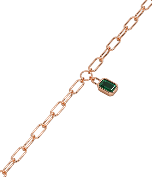 Emerald Stone Necklace