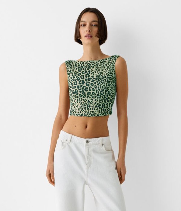 Backless Crop Top