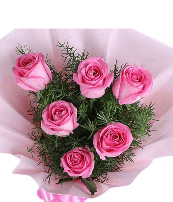 Pink Roses Bouquet
