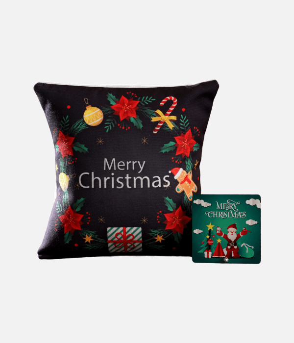 Festive Wishes Cushion Tree