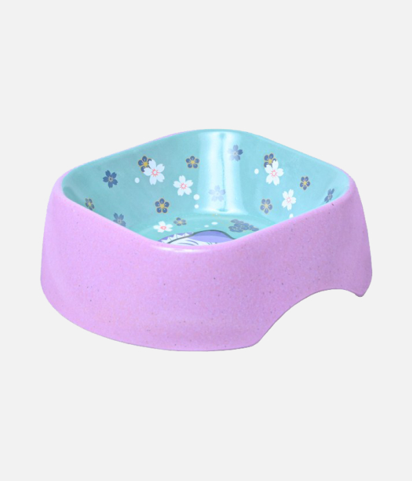 Floral Pet Feeder