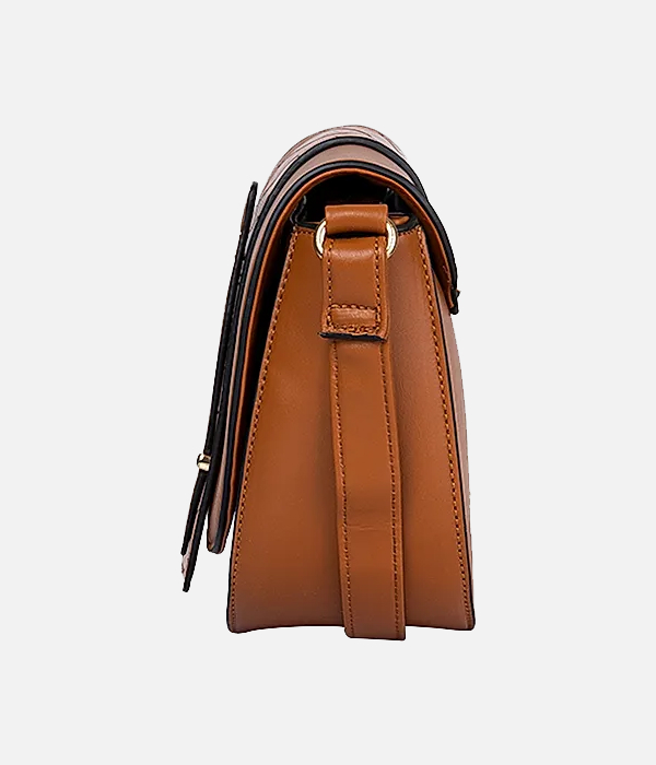 Caramel Saddle bag